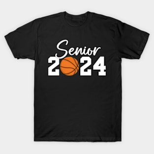 Class Of 2024 Senior Graduate Basketball Graduation Py T-Shirt